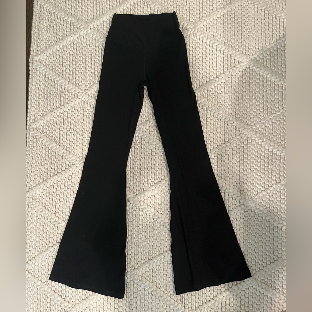 Aerie Crossover Flare Leggings